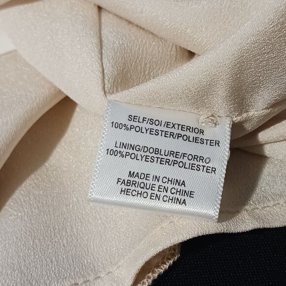 LEYDEN Lace-Trim Crisscross Camisole, Metallic Silver (Blush Pink), Size XL - Picture 11 of 14